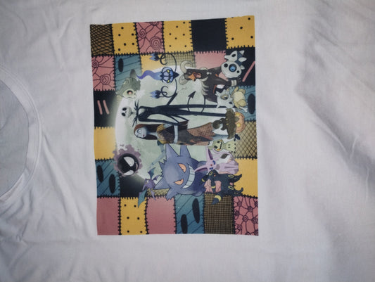 Nightmare before pokemon tage team Tshirt