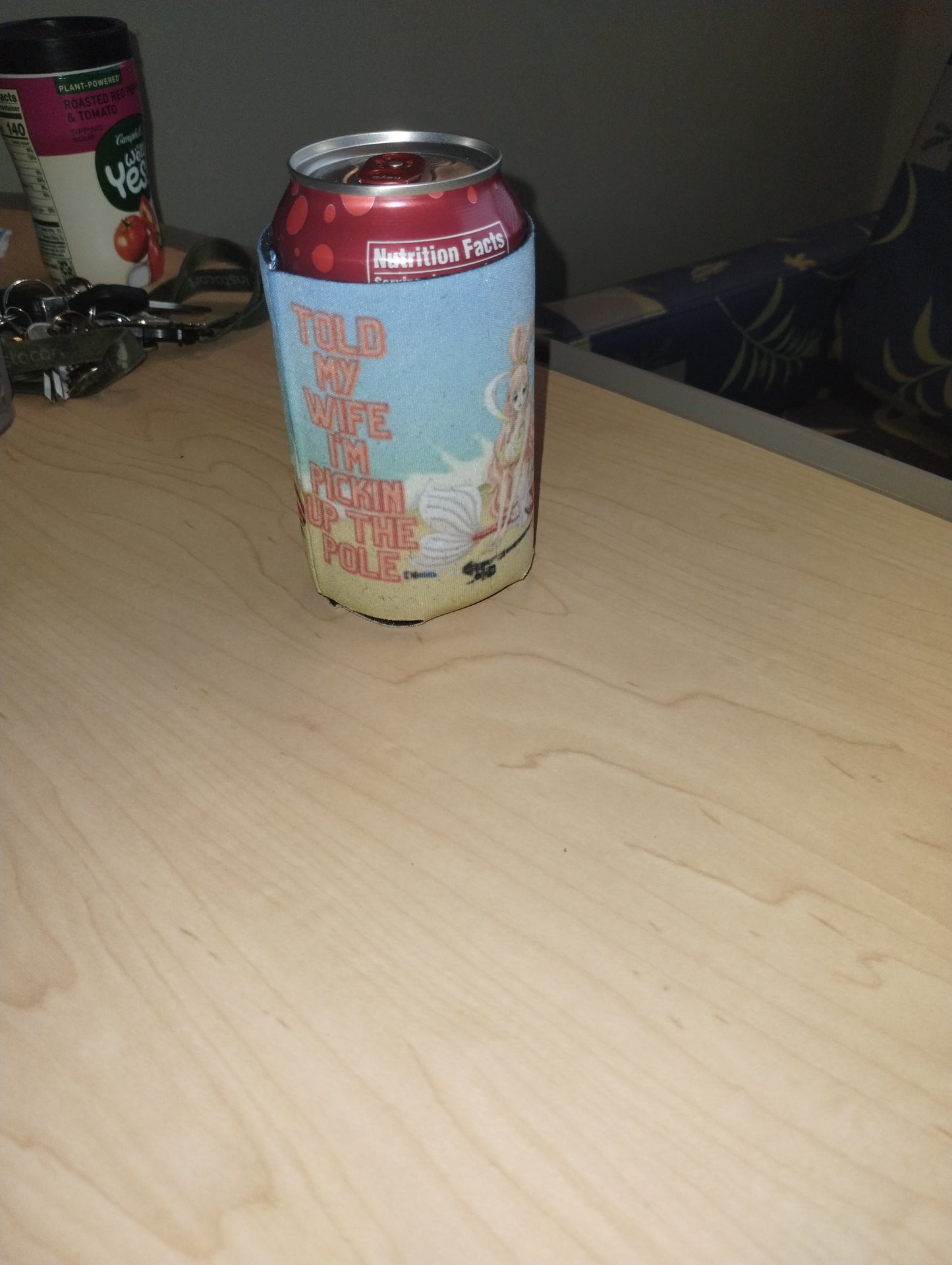 No touchy my pole!! Cozy