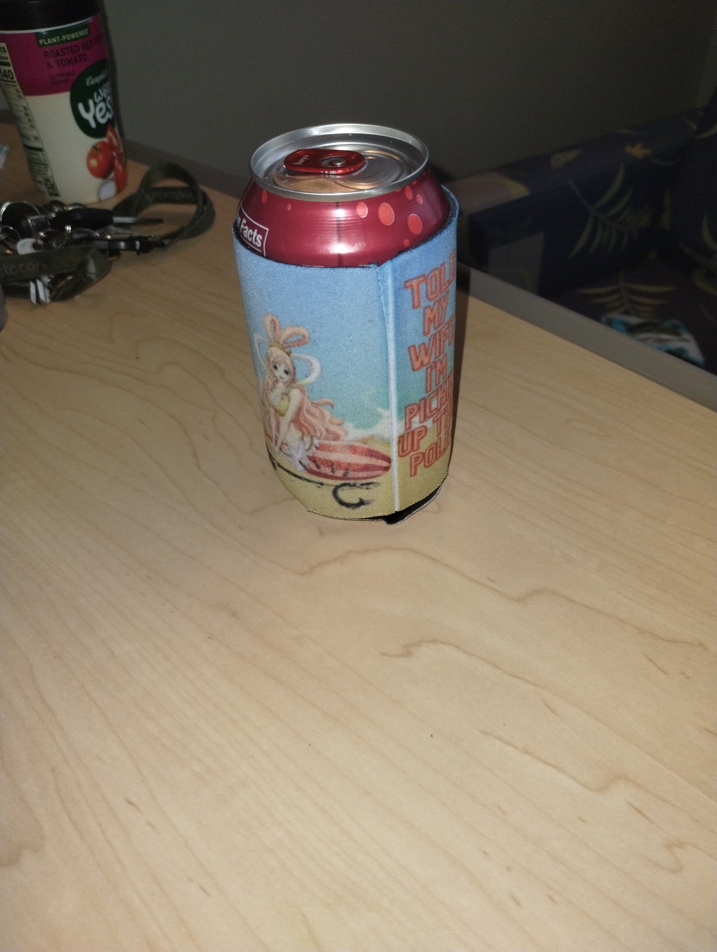 No touchy my pole!! Cozy