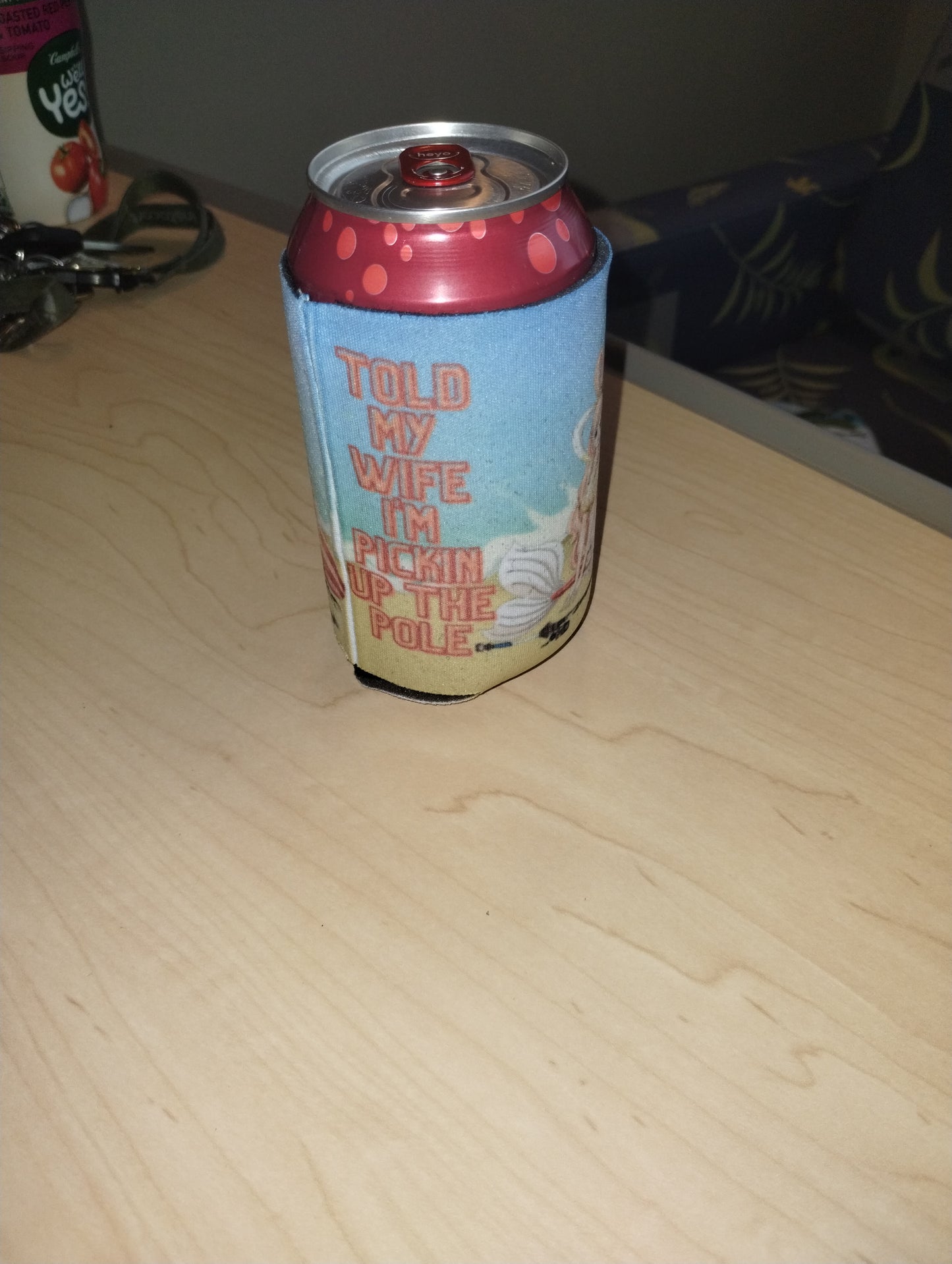 No touchy my pole!! Cozy