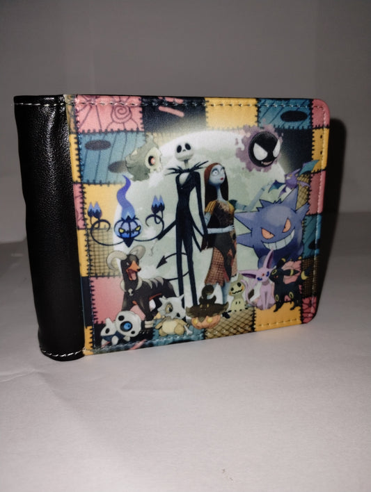 Jack and Salley x Pokemon tag team wallet